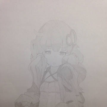 結月ゆかりを描いてみた