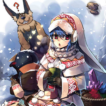 怪物猎人雪兔