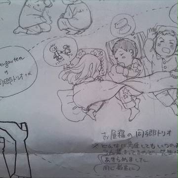 104期が幼稚園児になったり、アニちゃんだけちっちゃくなったり