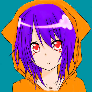 線画を塗らせてもらいました(゜д゜)