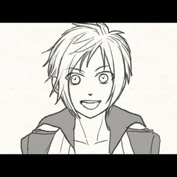 【うごイラ】ワンドロで描いたGIFを仕上げました。
