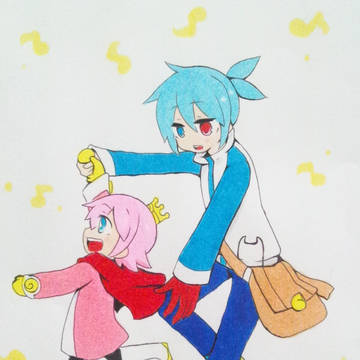 落書きシグ&王子