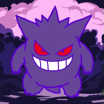 ポケモンアートアカデミー　ゲンガー
