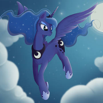 my little pony luna