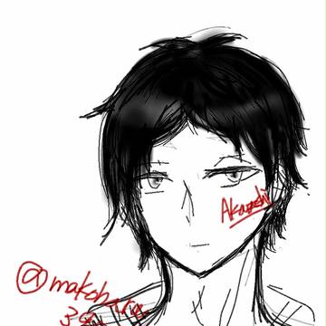 赤葦さん落書き