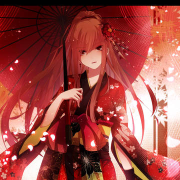 茜