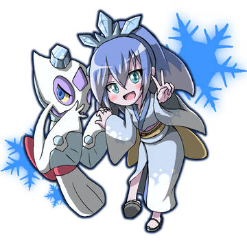 ポケットモンスター　ユキメノコ、妖怪ウォッチ　ふぶき姫