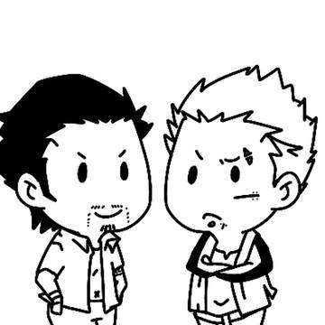 目が動くだけ
