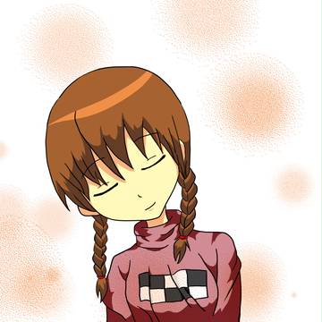 微笑み？