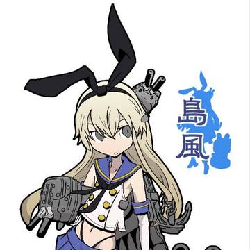 ディーフォルメ艦娘「島風」
