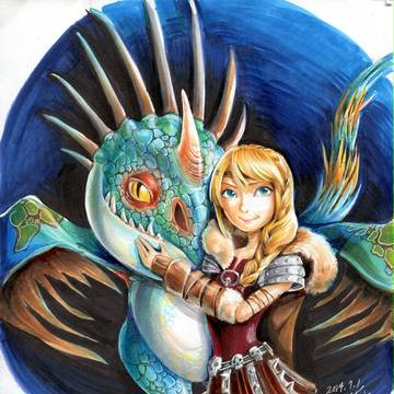 雅絲翠(好媳婦 how to train your dragon