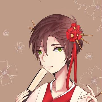Eren on kimono