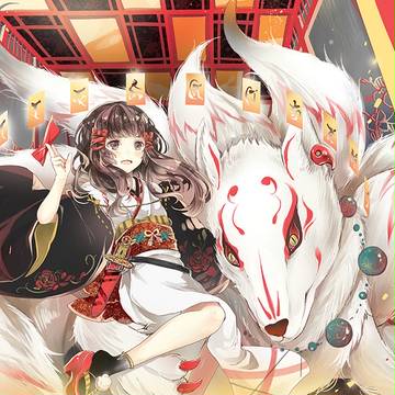 天狐の巫女　琥珀