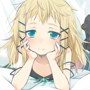 ティナちゃんがこっちみてる