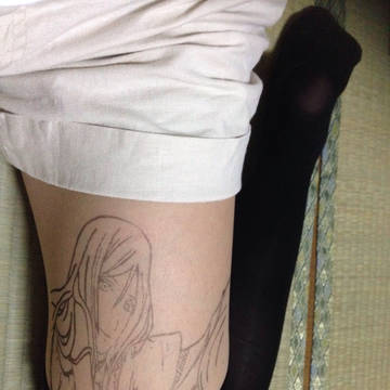桃井と青峰痛ストッキング
