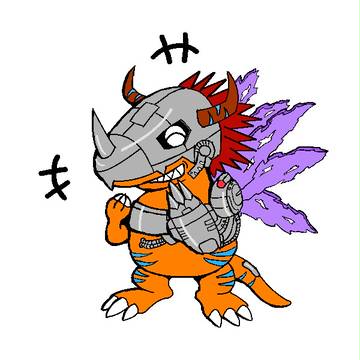 でふぉるめ　メタルグレイモン　カラー