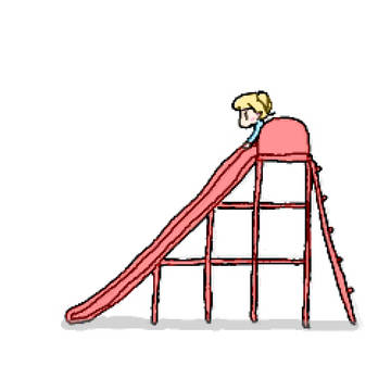 【うごイラ】すべるの大好き