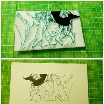 【消しゴムはんこ】