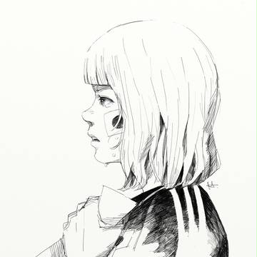 彼女の横顔