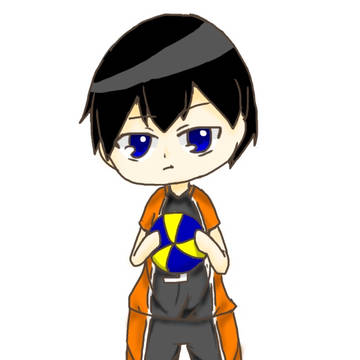 飛雄がまばたきするだけ
