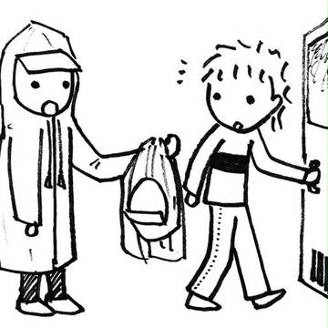 この雨着を着よう