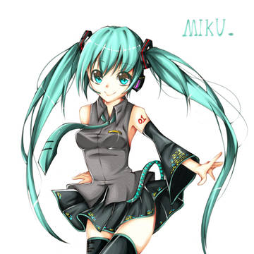 活気のある初音ミク