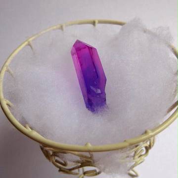 鉱石風レジン＊紫陽花
