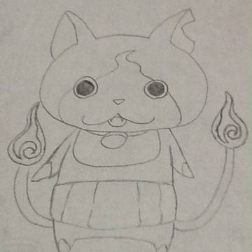 ジバニャン描いてみました☆