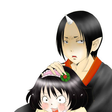 鬼灯様とピーチまき