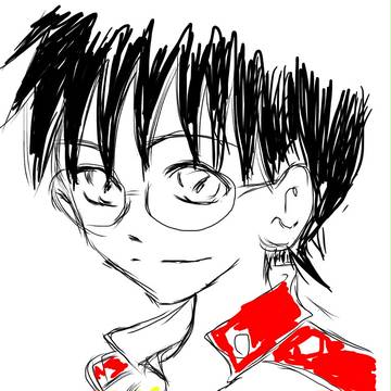 初描き坂道くん