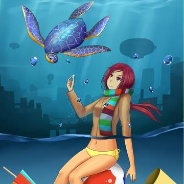 Under the sea ? maybe