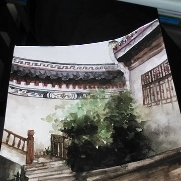 墙角