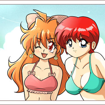 リナとらんまの夏のメモリー