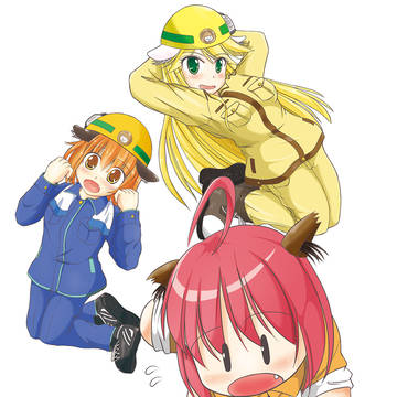 合同誌の表紙で描いた娘達