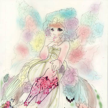 花の聖霊（＊＾－＾＊）ｂ着彩（＊＾－＾＊）ｂ