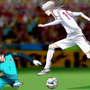 サッカーボールキック