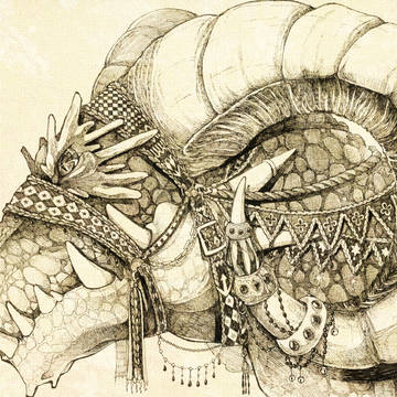 ボールペン画4