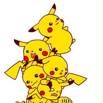 ピカチュウ積んでみた