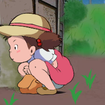 トトロとメイちゃん