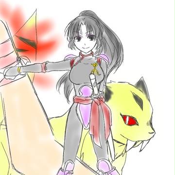 【犬夜叉】珊瑚【落書き】