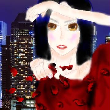 ∮WOMAN and RED and BLUE§