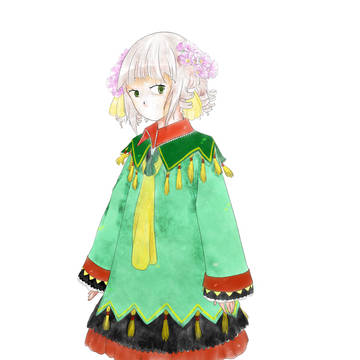 鹦鹉少女