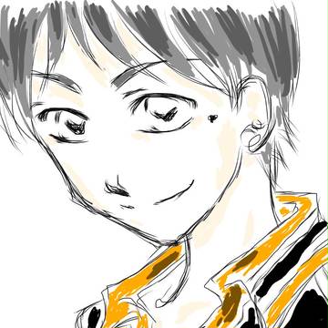 初描き菅原さん