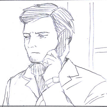 電話をかける人