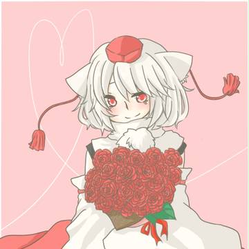 花束、どうぞ