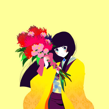 「あげる・・・。」