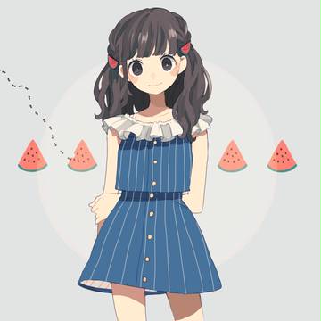 夏の彼女