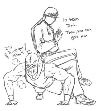 Trainer Shen and Zed