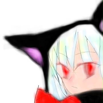 白い髪の猫の少女