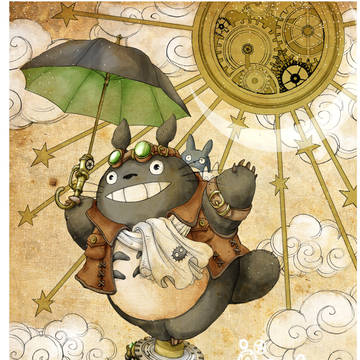 Steampunk Totoro